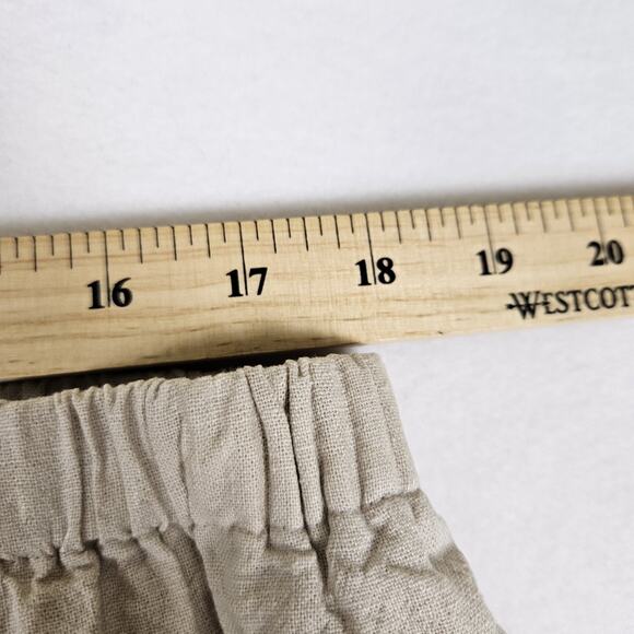 VTG Napa Valley Linen Blend Maxi Skirt Beaded Embroidered Womens 24W Lagenlook - Picture 13 of 16